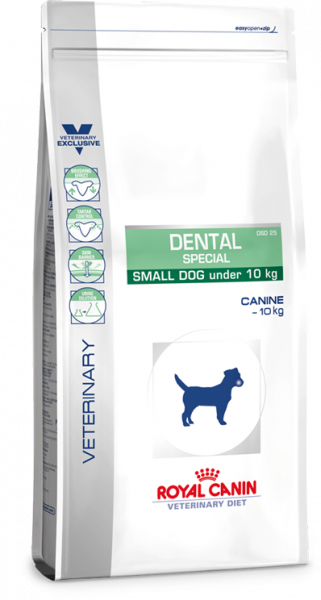 Сухой корм для собак мелких пород Royal Canin Dental Special DSD25 Small Dog для гигиены полости рта, 2кг